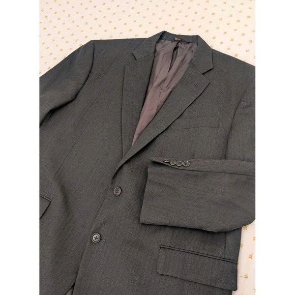 Brooks Brothers Other - Brooks Brothers Saxxon Makers Merchants Madison Gray Blazer Herringbone USA 48R